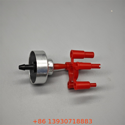 Katup isi ulang gas ringan premium dengan adaptor untuk penggemar outdoor dengan segel anti bocor dan pegangan yang mudah