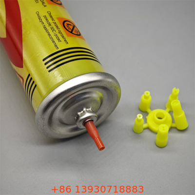 Katup isi ulang gas ringan premium dengan adaptor untuk penggemar outdoor dengan segel anti bocor dan pegangan yang mudah