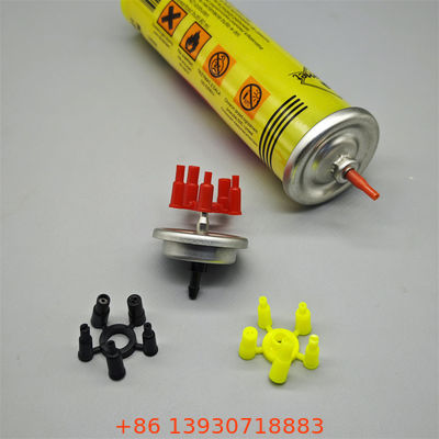 Klep isi ulang gas ringan berkinerja tinggi dengan adaptor untuk penggunaan tugas berat dengan toleransi tekanan tinggi