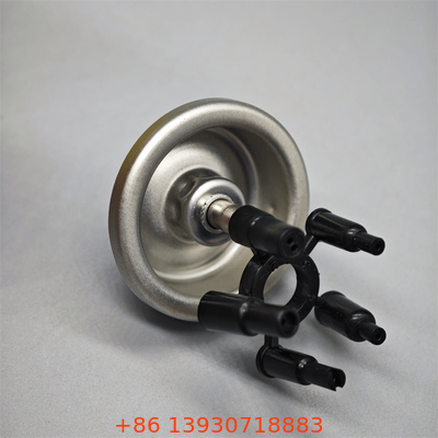 Universal Safety Butane Refill Adapter Valve untuk Camping Stoves & Portable Canisters dengan Child-Resistant Quick-Connect Fitting