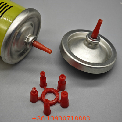Mekanisme katup aerosol ringan sekali pakai yang dapat diandalkan untuk perangkat api yang diproduksi secara massal dengan kontrol gas yang tahan kebocoran