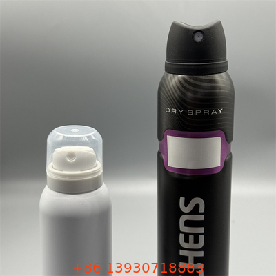 Compact Deodorant Body Spray Valve untuk ukuran perjalanan yang sesuai dengan TSA dengan Flip Top anti bocor dan kunci 0,5s