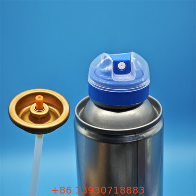 Katup penyegar udara semprotan aerosol yang aman untuk anak-anak untuk produk wewangian rumah dengan sistem dispenser yang tidak bisa dirusak