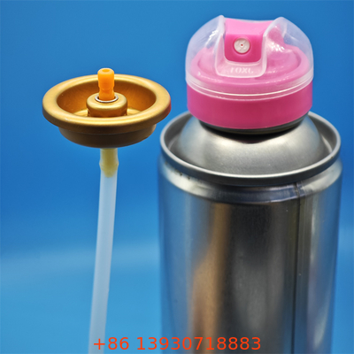 Katup penyegar udara semprotan aerosol berkelanjutan untuk sistem pengisian ulang perhotelan dengan kontrol emisi rendah