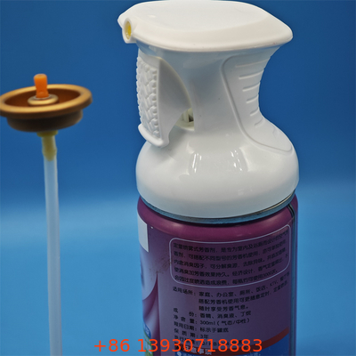 Klep penyegar udara semprotan aerosol tahan getaran untuk sistem kabin kendaraan dengan teknologi anti kebocoran SecureFit