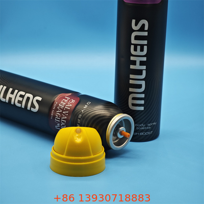 Katup Semprot Tubuh Deodorant Aerosol Berkinerja Tinggi untuk Merek Perawatan Pribadi dengan Dosis yang Diukur Presisi dan Aktuator Semprot 360 derajat