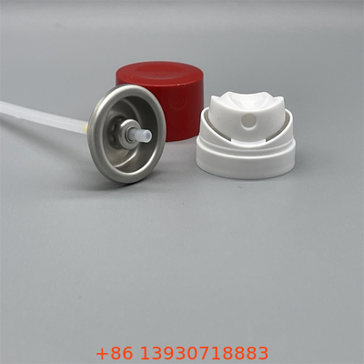 Katup Semprot Deodoran Aluminium 53mm untuk Aplikasi Tubuh