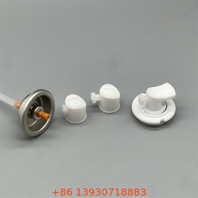 Katup Semprot Cat Aerosol 1 Inci dengan Aktuator Logam untuk Penggunaan Industri