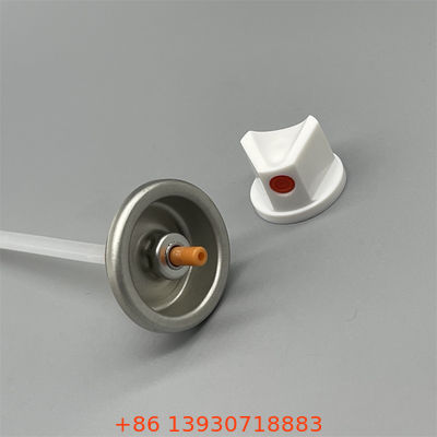 Katup Semprot Cat Aerosol 1 Inci dengan Aktuator Logam untuk Penggunaan Industri