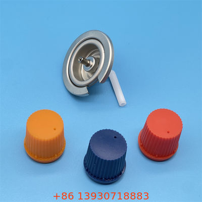 Precision Premium Butane Gas Stove Valve dengan Penutup Pelindung untuk Table Top Cooker