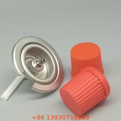 Katup Kompor Gas Butana Presisi Satu Inci dengan Penutup Pelindung untuk Kompor Meja