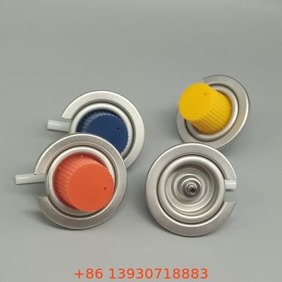 Aerosol Butane Gas Valve dengan Tutup Kebocoran Seal Proof untuk Masak Luar Ruang