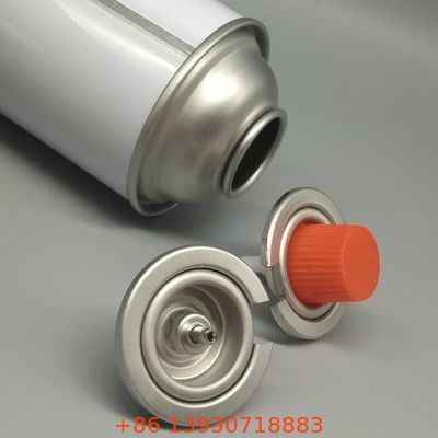 Aerosol Butane Gas Valve dengan Tutup Kebocoran Seal Proof untuk Masak Luar Ruang