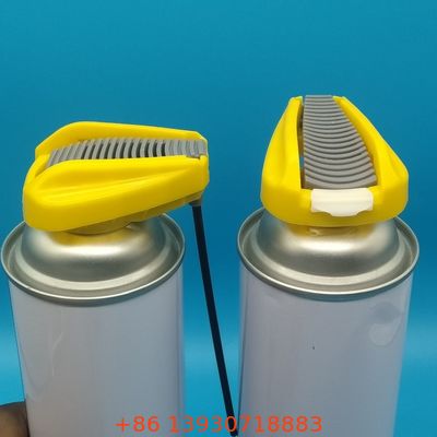 Cap pemicu semprotan dua arah kompak untuk kaleng aerosol dengan dispersi modus ganda