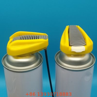 Tutup pemicu semprotan ganda yang dapat dilipat untuk kemasan kosmetik dan rumah tangga
