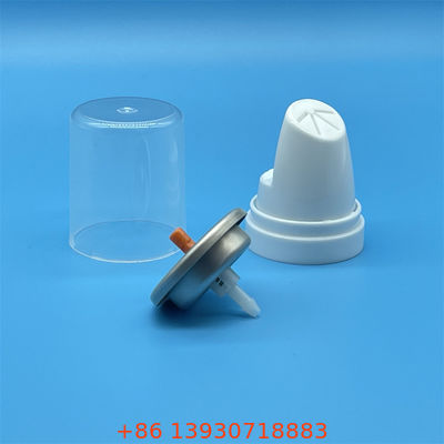 Mousse Rambut Satu Inci Katup Aluminium Terbalik dengan Keluaran Busa Kaya yang Konsisten