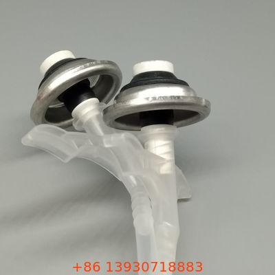 Katup segel polyurethane tugas berat kompatibel dengan kaleng aerosol standar