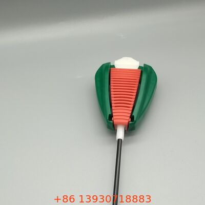 Aktuator pemicu aerosol dengan jerami ekstensi panjang untuk penyemprotan yang ditargetkan yang akurat