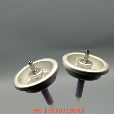 Precision 1 Inch Plastik dan Metal Stem Metering Aerosol Valve untuk Dispensasi Terkontrol