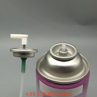 1 Inch Tinggi Plastik dan Metal Stem Aerosol Valve untuk aplikasi penyegar udara