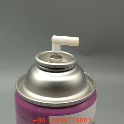 Precision 1 Inch Plastik dan Metal Stem Metering Aerosol Valve untuk Dispensasi Terkontrol