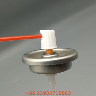 Katup aerosol untuk karburator produk pembersih semprot untuk pelarut pembersih yang kuat