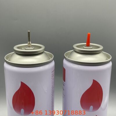 1 Inch Plastik Dan Logam Stem Lighter Gas Refill Valve Untuk Butane Aerosol Tekanan