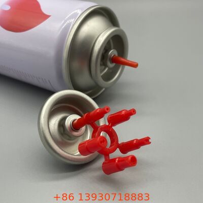 1 Inch Plastik Dan Logam Stem Lighter Gas Refill Valve Untuk Butane Aerosol Tekanan