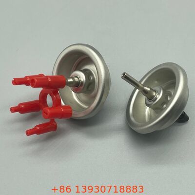 Plastik Stem Butane Gas Lighter Refill Valve, Universal Gas Charging Valve untuk sekali pakai dan dapat digunakan kembali Lighter perakitan