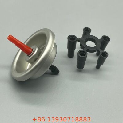 Premium Heavy-Duty Brass Butane Refill Valve Adapter untuk Komersial Camping Kompor dan obor dengan Seal anti bocor