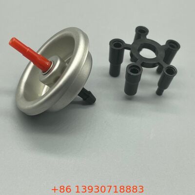 Katup Aerosol Isi Ulang Gas Ringan untuk Kaleng Isi Ulang Gas Butana dengan Batang Plastik