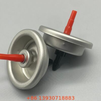 Katup Aerosol Isi Ulang Gas Ringan untuk Kaleng Isi Ulang Gas Butana dengan Batang Plastik