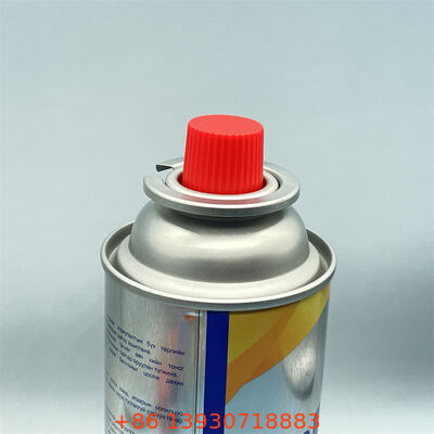 Katup Kompor Gas Portabel Topi Merah Visibilitas Tinggi untuk Pecinta Alam Terbuka