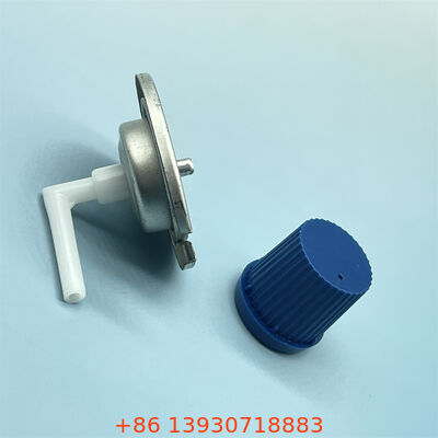 Katup aerosol tabung gas butan presisi tinggi untuk kompor portabel dan obor dengan anti kebocoran