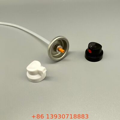 Katup Semprot Aerosol Sampo Kering Dirancang untuk Produk Penyegar Rambut Bedak dan Kabut