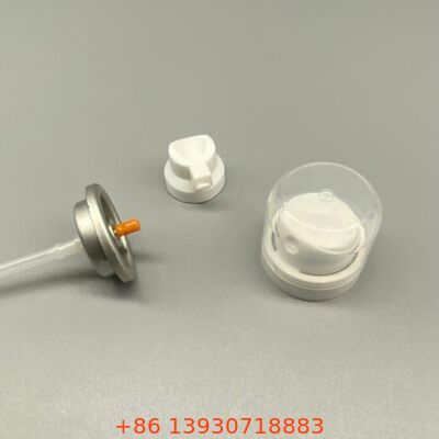 Katup Semprot Sampo Kering Aerosol Premium dengan Dispersi Bubuk Halus dan Operasi 360 Derajat Bebas Residu