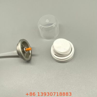 Katup Semprot Sampo Kering Aerosol Premium dengan Dispersi Bubuk Halus dan Operasi 360 Derajat Bebas Residu