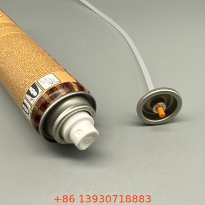 Katup Semprot Aerosol Nozel Kabut Ultra-Halus untuk Kinerja Bebas Residu dan Operasi 360 Derajat Sampo Kering