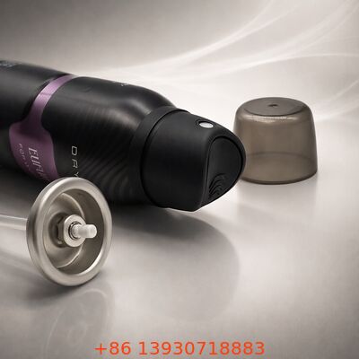 53mm Deodorant Continuous-Mist Spray Valve untuk aplikasi tubuh hypoallergenic