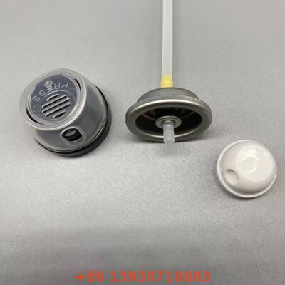 Katup Semprot Deodorant Tubuh Buktinya & Kembung dengan Teknologi Dispensing 360 ° dan Universal Fit untuk Kaleng Aluminium Standar