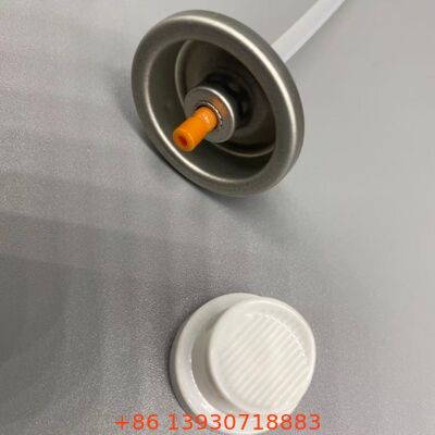 Katup lem rambut aerosol dengan nozzle anti-penyekatan kabut presisi dan konstruksi tahan kimia untuk perawatan rambut profesional