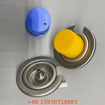 Satu Inch Leak-Proof Aerosol Butane Gas Valve dengan Kontrol Aliran Konsisten untuk Kompor Portable