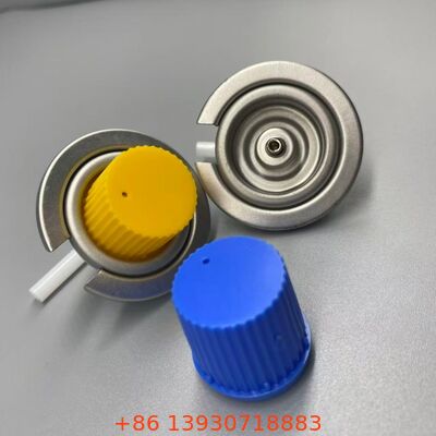 Katup Gas Kompor Luar Ruangan Kelas Industri 1 Inci dengan Tutup Pengaman Merah