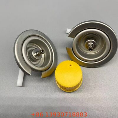 Klep Kompor Masak Luar Ruangan 1 Inci yang awet dengan Penutup Merah Pelindung