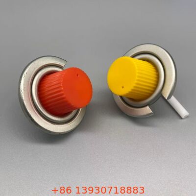 Satu Inch Leak-Proof Aerosol Butane Valve dengan Kontrol Aliran Konsisten untuk Peralatan Masak Portable
