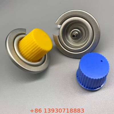 Katup Gas Kompor Luar Ruangan Kelas Industri 1 Inci dengan Tutup Pengaman Merah