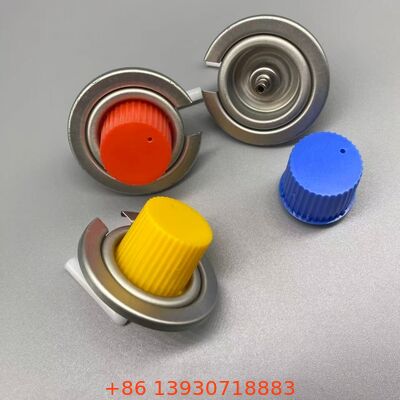 Katup kompor luar 1 inci dengan penutup pelindung merah