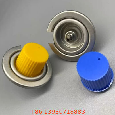 Katup Gas Butana Tinplate Tahan Bocor Presisi 1 Inci untuk Kompor Portabel dan Obor