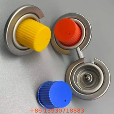 Katup Gas Butana Tahan Bocor 1 Inci dengan Konstruksi Tinplate untuk Pengeluaran yang Tepat