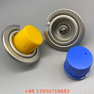 Katup Gas Kompor Luar Ruangan Kelas Industri 1 Inci dengan Tutup Pengaman Merah